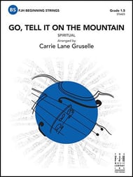 Go Tell It on the Mountain Orchestra sheet music cover Thumbnail